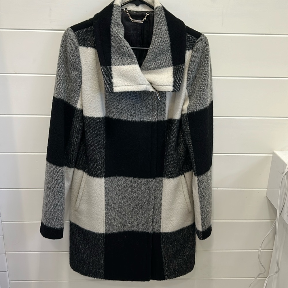 Stylish Asymmetrical Wool Blend Coat